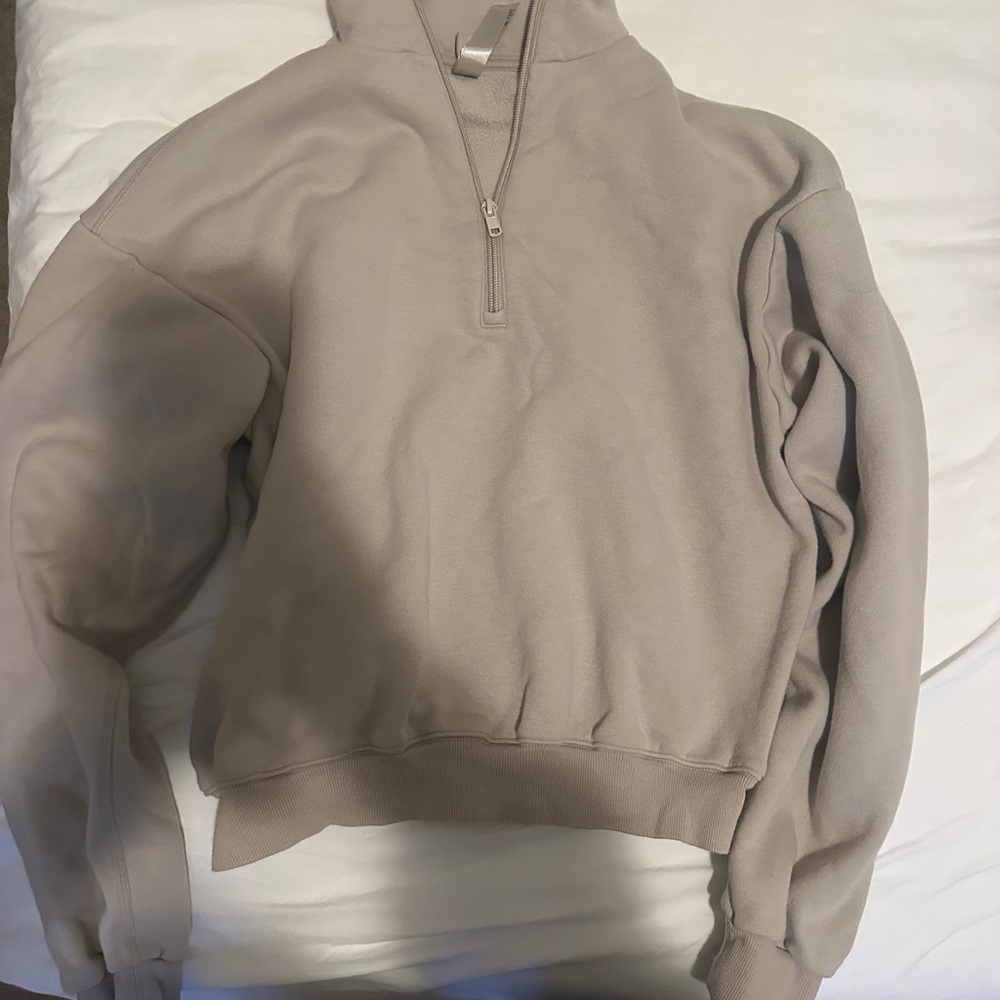SKIMS Taupe Sweatshirt
